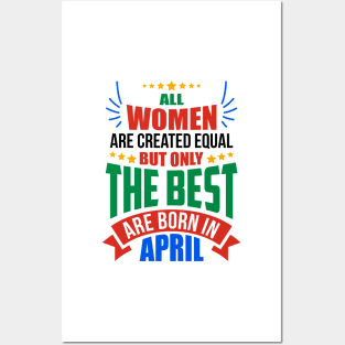 APRIL Birthday Special - WOMEN Posters and Art